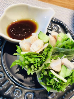 簡単ヘルシー!ささみを使った生春巻き-レシピのメイン写真