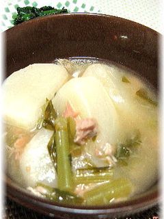 バター風味♡かぶとツナのとろりんスープ煮-レシピのメイン写真