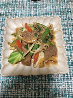 牛肉と具沢山の野菜炒め-レシピのメイン写真