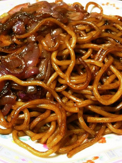 粉ソースの「具と麺分け焼きそば」-レシピのメイン写真