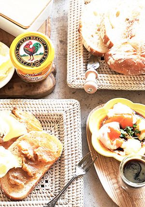 おうちで現地風♡卵と食べるカヤトースト-レシピのメイン写真