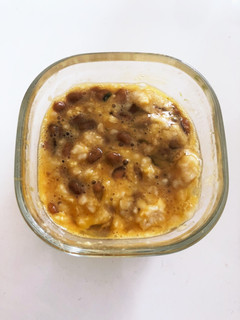 オートミール卵かけ納豆ご飯-レシピのメイン写真