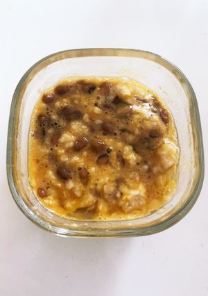 オートミール卵かけ納豆ご飯-レシピのメイン写真