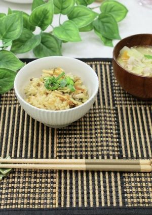 いわしの缶詰の炊込みご飯-レシピのメイン写真