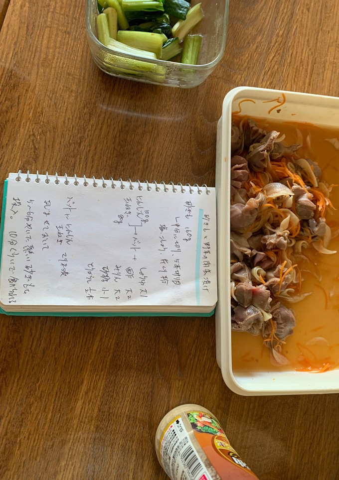 砂肝と野菜の南蛮漬け-レシピのメイン写真