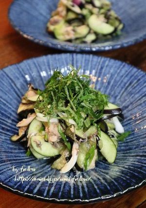 茄子の鯖缶ポン-レシピのメイン写真