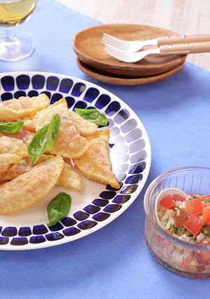 餃子の皮カルツォーネ-レシピのメイン写真