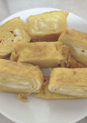 金欠による卵焼き-レシピのメイン写真