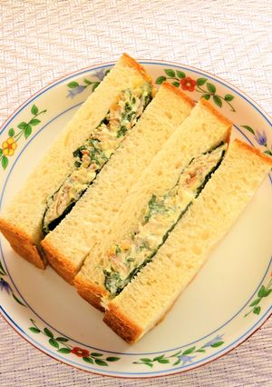 ☺簡単♪鰺と青じその和風サンドイッチ☺-レシピのメイン写真
