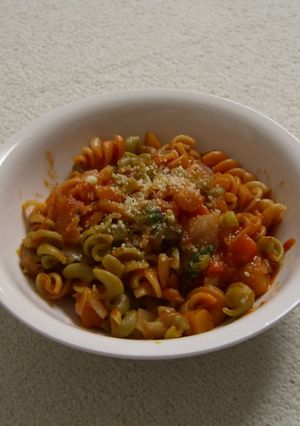 スープでパスタ-レシピのメイン写真