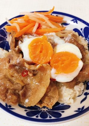豚こま＆フライパンで★ルーロー飯風-レシピのメイン写真