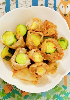 韓国風きゅうり巻きちくわチーズ巻き-レシピのメイン写真