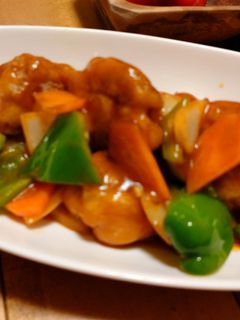 豚こまの酢豚 揚げ焼きで甘め-レシピのメイン写真