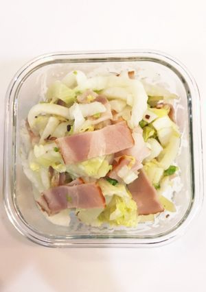 レンジで白菜のオリーブオイル蒸し-レシピのメイン写真