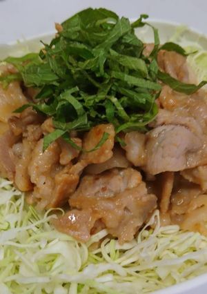 簡単！美味しい！豚バラの梅味噌焼き♪-レシピのメイン写真