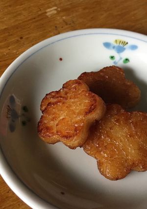 茹でパスタで ぬれせんべい風-レシピのメイン写真