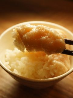 とろろご飯 明太子がつんとレモンソース-レシピのメイン写真