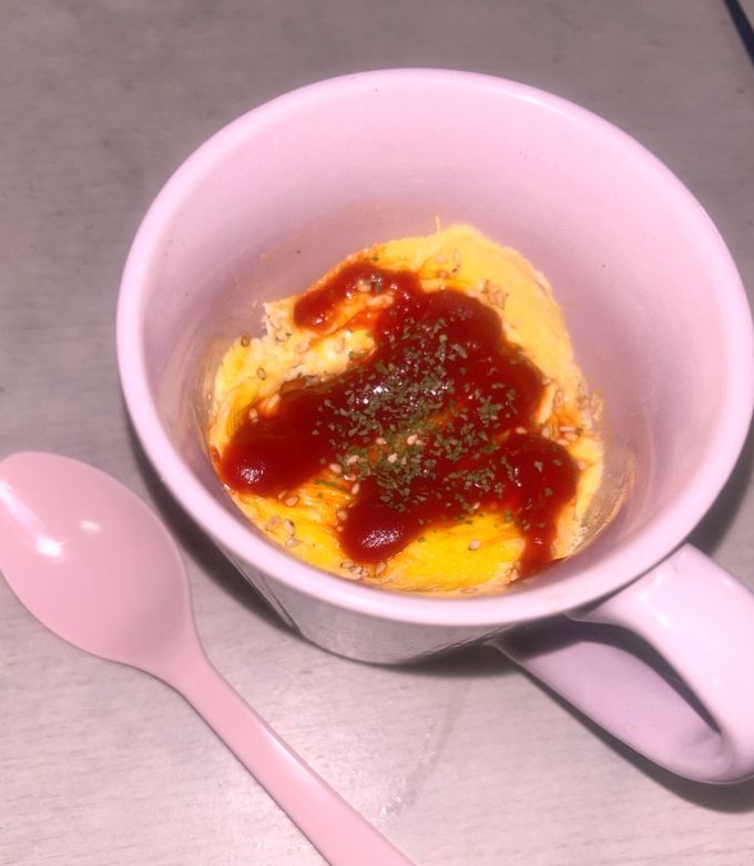 マグカップ チーズオムレツ-レシピのメイン写真