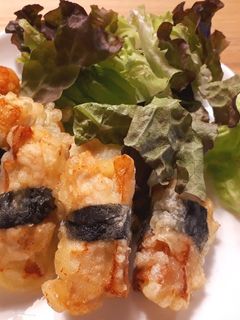 ささみとちくわの海苔巻天ぷら-レシピのメイン写真