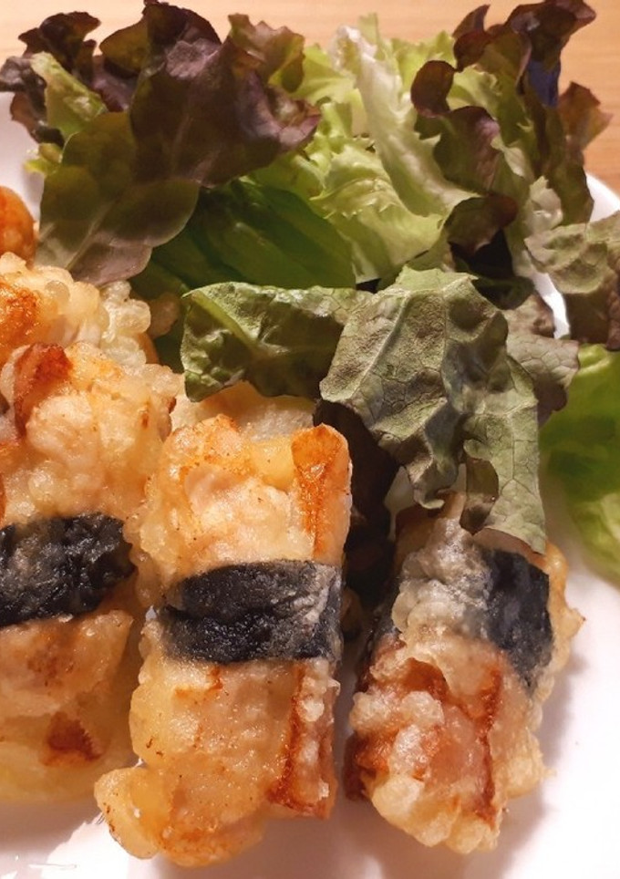 ささみとちくわの海苔巻天ぷら-レシピのメイン写真
