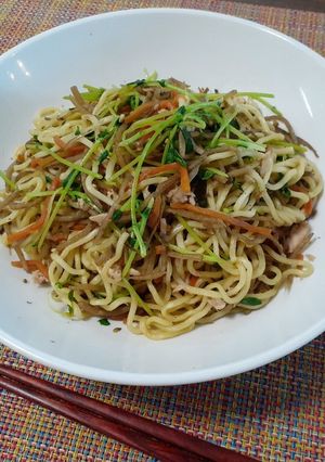 ベジ♪和風きんぴら焼きそば-レシピのメイン写真