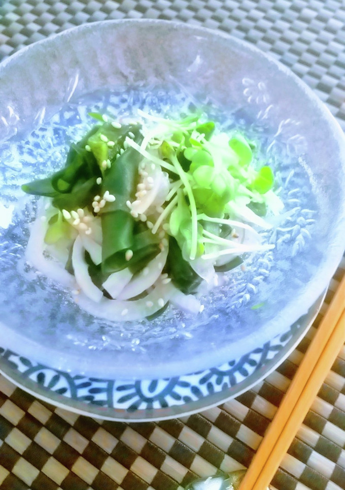 わかめと玉ねぎの和え物-レシピのメイン写真