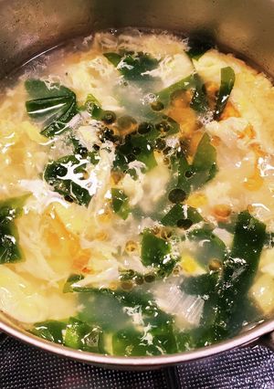 わかめとたまごスープ 中華風-レシピのメイン写真