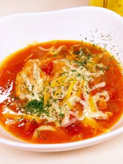 チキンのトマト煮込みを圧力鍋で。-レシピのメイン写真