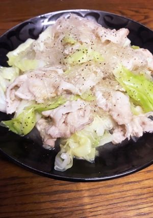 さっぱり! 塩ダレ豚ばらキャベツ-レシピのメイン写真