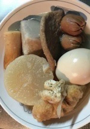 昆布茶使ったおでん-レシピのメイン写真