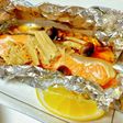 鮭のホイル焼き フライパン