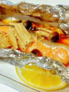 鮭のホイル焼き フライパン-レシピのメイン写真