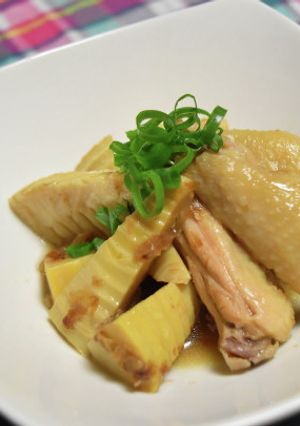 たけのことチキンスペアリブの土佐煮-レシピのメイン写真