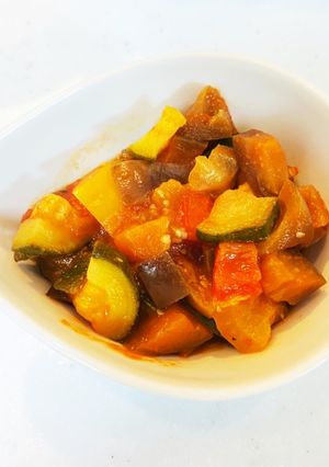 【離乳食完了期】ラタトゥイユ風トマト煮-レシピのメイン写真