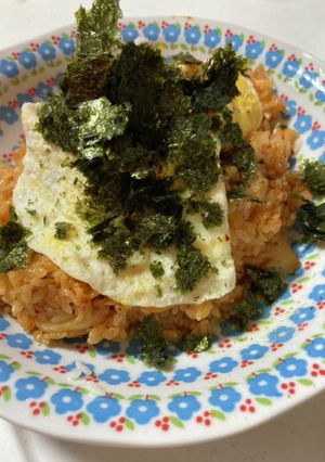 キムチチャーハン〜目玉焼きを添えて〜-レシピのメイン写真