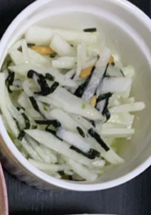 #簡単！#材料２つ！大根のお茶漬け和え-レシピのメイン写真