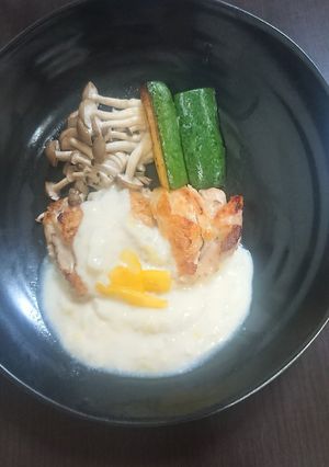 まっしろ♪豆乳と白菜のソース鶏肉Vr .-レシピのメイン写真