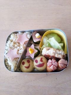 ボクのお弁当 3歳、初めての遠足-レシピのメイン写真