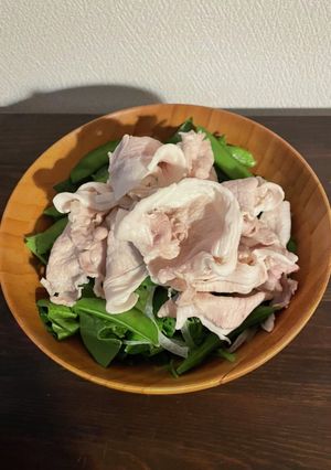 豚しゃぶサラダ-レシピのメイン写真