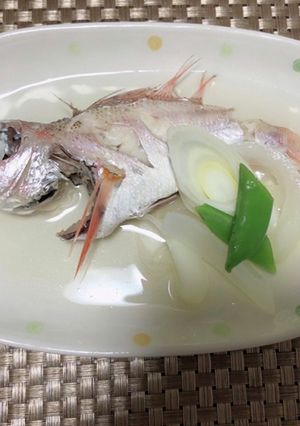 のどぐろの塩だし煮-レシピのメイン写真