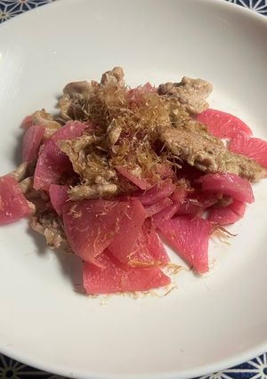 豚バラさくら大根-レシピのメイン写真