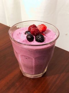 簡単♪混ぜるだけ☆ミックスベリーシェイク-レシピのメイン写真