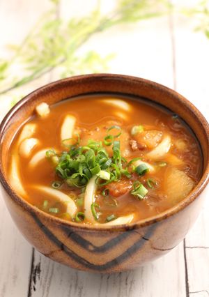簡単！カレーうどん-レシピのメイン写真