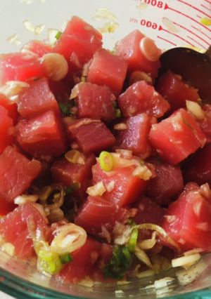 本物のハワイアンポケ丼(ポキ丼)-レシピのメイン写真