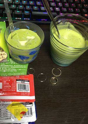解凍MOWはめちゃラクアイスと練乳アイス-レシピのメイン写真