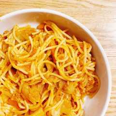 รูปของ 時短！お鍋一つで大量ミートソースパスタ