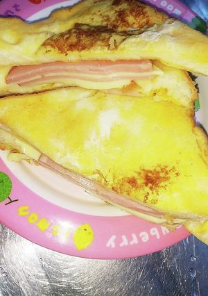 超簡単☆クロックムシュ♡-レシピのメイン写真