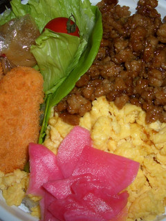 簡単☆10分スピードそぼろ弁当♪-レシピのメイン写真