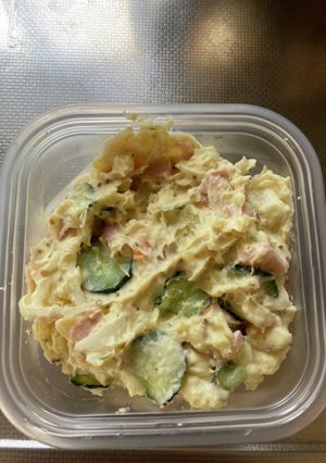 アンチョビと粒マスタードのポテトサラダ-レシピのメイン写真