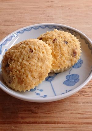オートミールで蒸しパン♪バナナ&レーズン-レシピのメイン写真